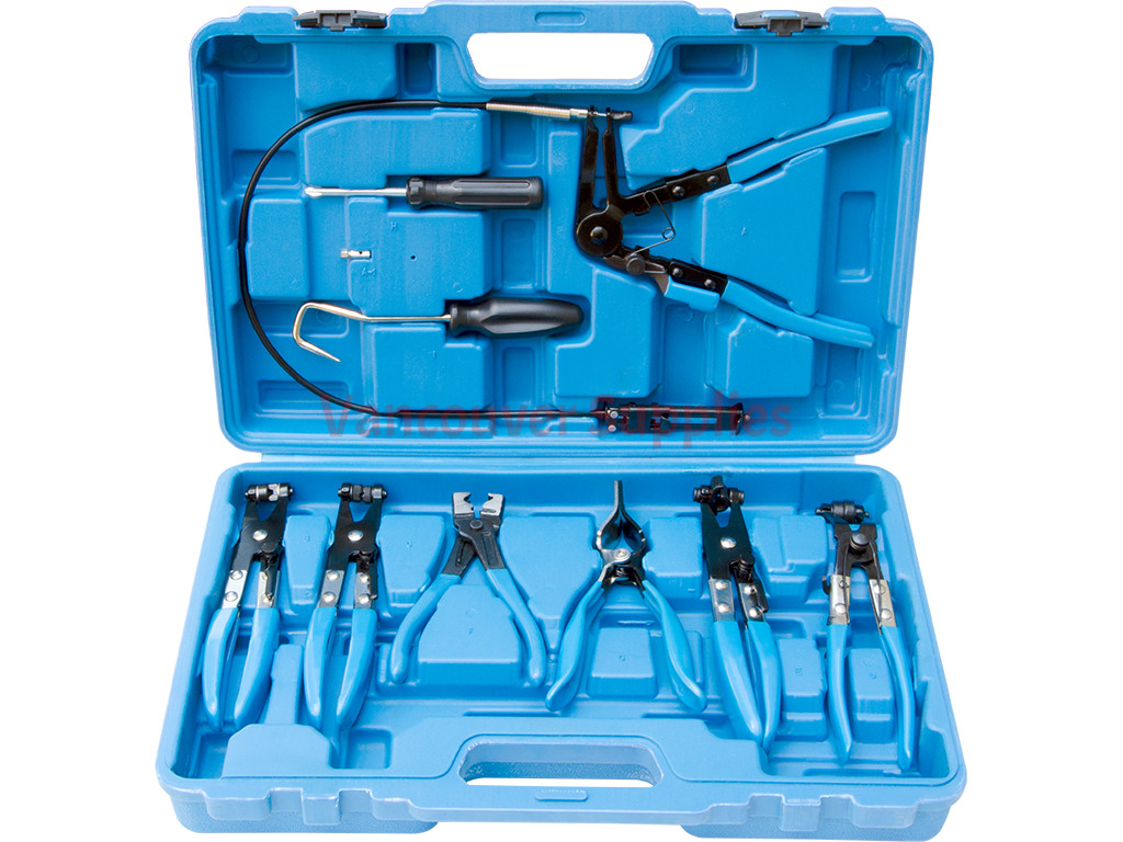 Fuel hose top clamp pliers